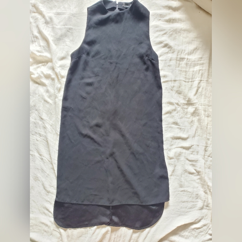 Topshop Elegant Black High Low Dress Size 2